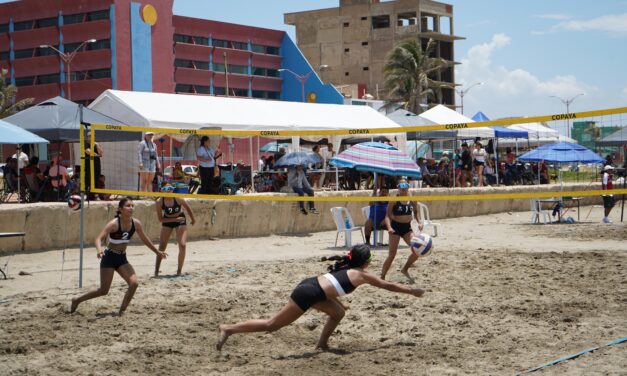 Reúne Festival Estatal Infantil y Juvenil de Voleibol de Playa a 186 equipos en Coatzacoalcos