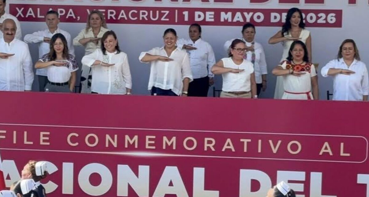 En Veracruz hay certeza laboral y buena relación con trabajadores, resalta gobernadora Rocío Nahle