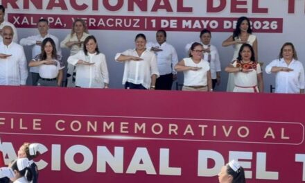 En Veracruz hay certeza laboral y buena relación con trabajadores, resalta gobernadora Rocío Nahle