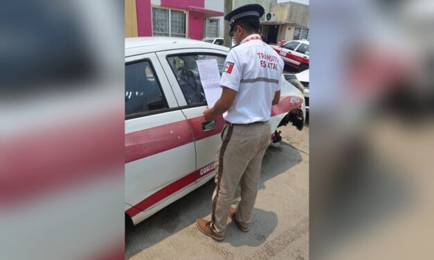 Avanza operativo “Vehículos Maceta” en Coatzacoalcos; retiran 65 unidades en abril