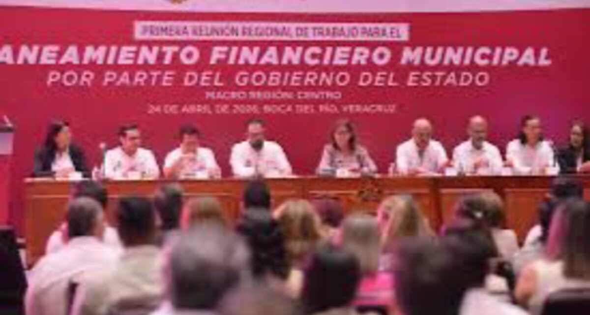 Ediles del centro y sur de Veracruz de acuerdo con reestructurar bursatilización