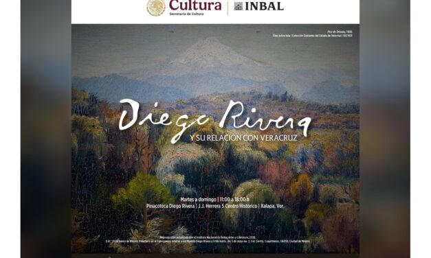 Promueve SECVER exposición Diego Rivera y su relación con Veracruz