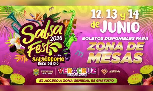 Salsa Fest 2026: Boletos ya disponibles para la zona de mesas, en línea y en taquilla