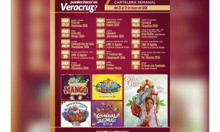 En la última semana de mayo, disfruta de la cultura y tradición en Veracruz