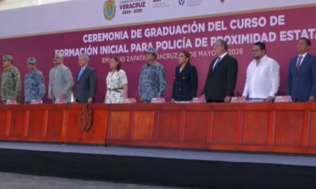 Apuesta Veracruz por la capacitación y formación de policías, ratifica Rocío Nahle respaldo a los uniformados
