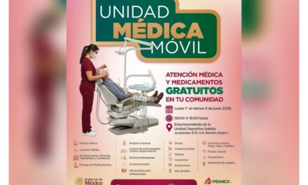 Anuncian jornadas de atención médica gratuita en la Unidad Deportiva Satelta de Coatzacoalcos