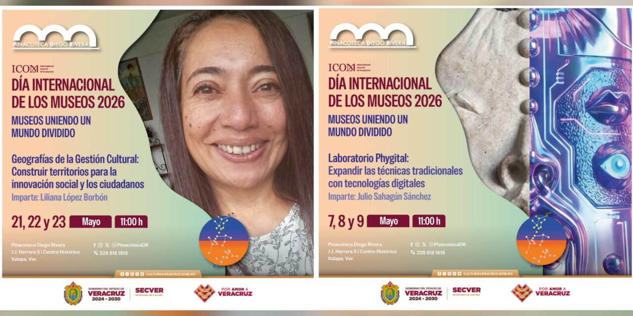 Celebra SECVER Día Internacional de los Museos con laboratorios creativos en la Pinacoteca Diego Rivera