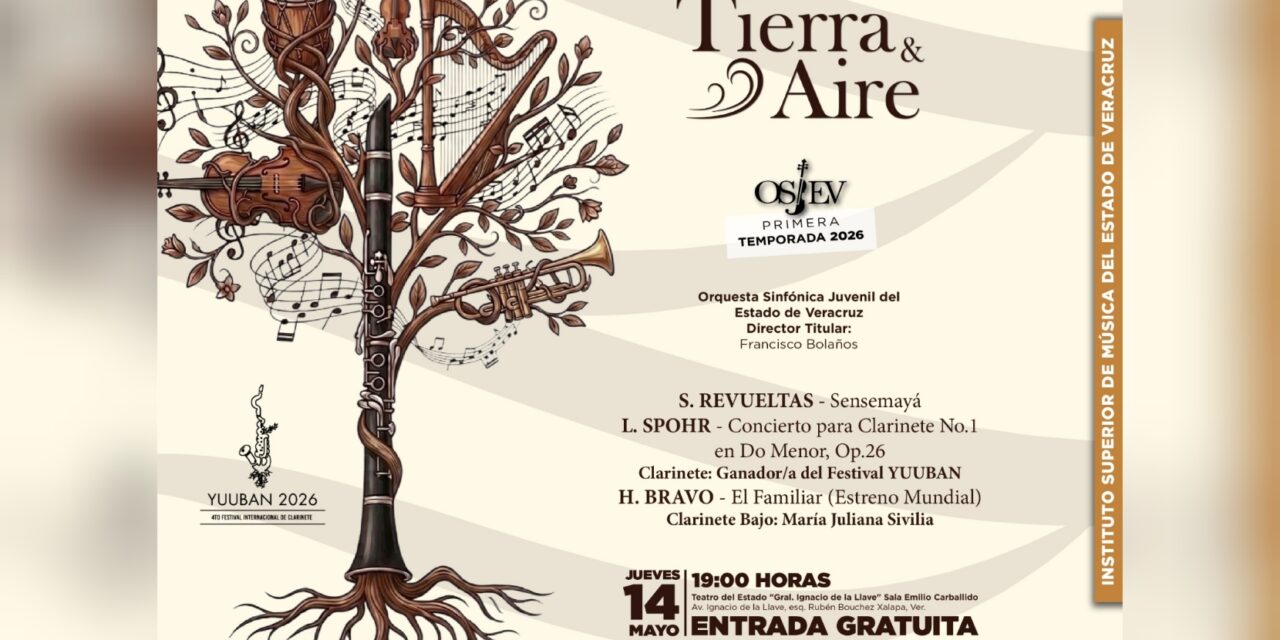 Invita la SECVER al Festival Internacional de Clarinete Yuuban