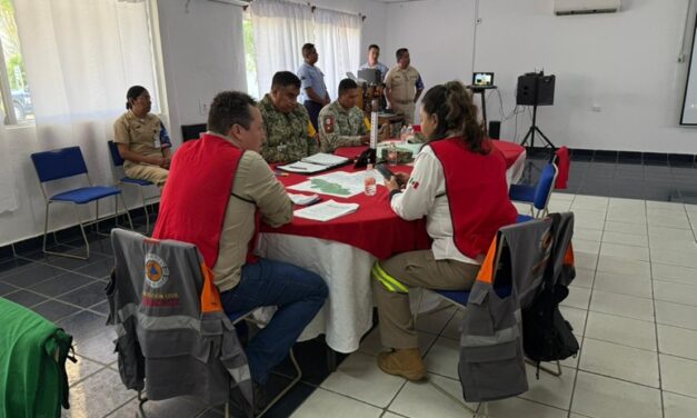 Refuerza PC en Texistepec cultura de prevención ante riesgos de inundación