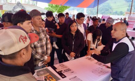 Acerca Secretaría del Trabajo más de 580 vacantes a pobladores de Alpatláhuac