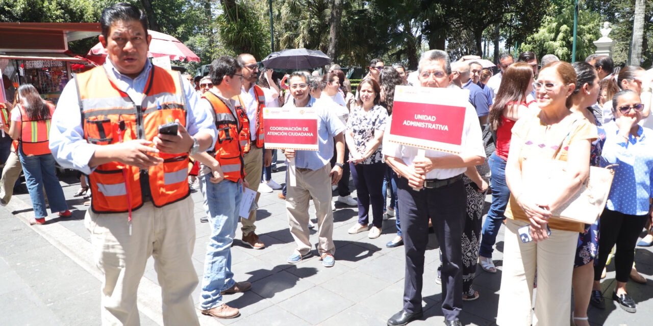 La prevención es nuestra fuerza: alta participación en Veracruz durante el Simulacro Nacional