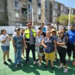 Supervisa Pedro Miguel obras de drenaje y rescate de espacios recreativos en Santa Marta