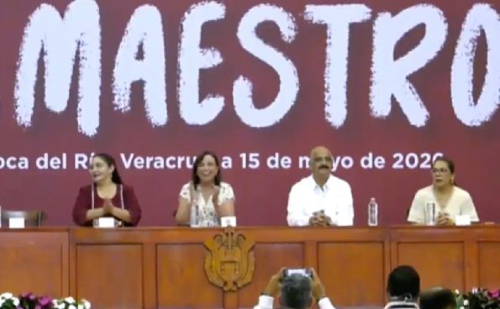 En el marco del ‘Día del Maestro’ reitera Nahle incremento para maestros estatales