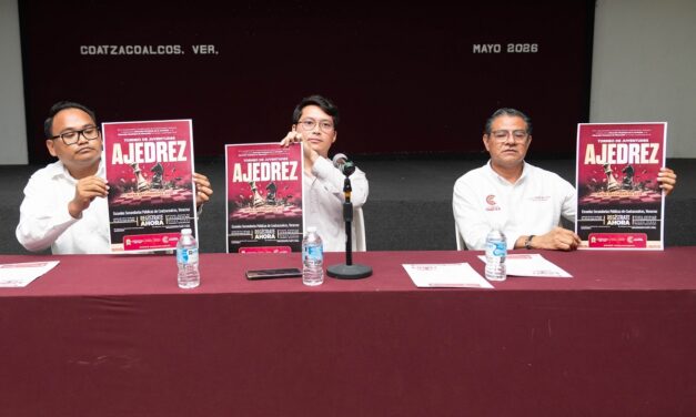 Invitan al Torneo Escolar de Ajedrez Intersecundarias Públicas 2026 en Coatzacoalcos