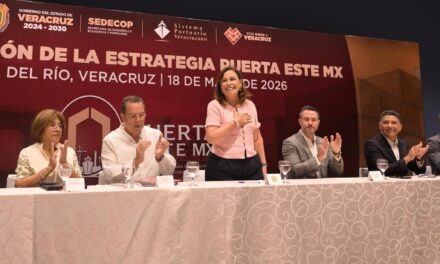 Presenta Veracruz estrategia Puerta Este MX; tiene condiciones para la inversión y el desarrollo: Rocío Nahle