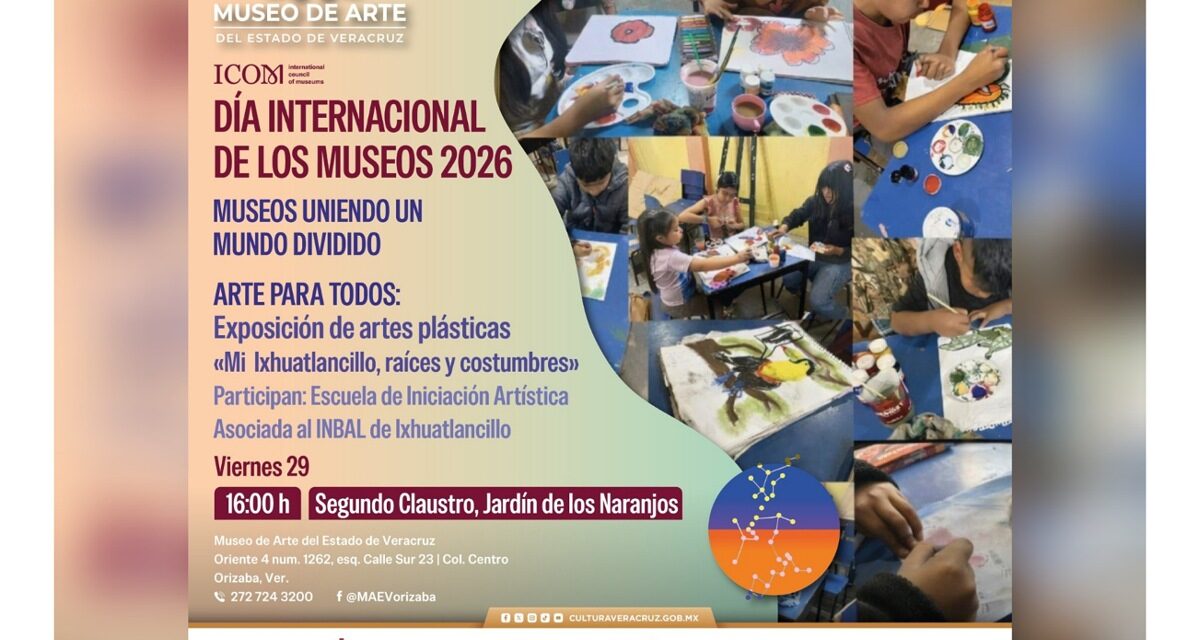 Celebra SECVER Día Internacional de los Museos con talleres y exposiciones