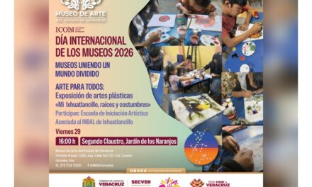 Celebra SECVER Día Internacional de los Museos con talleres y exposiciones