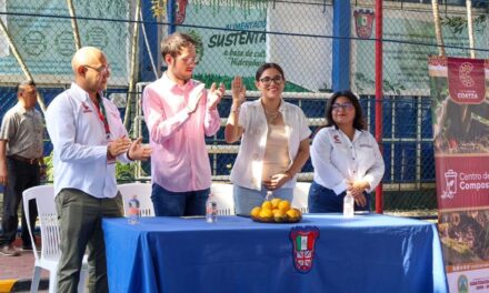 Impulsa Coatzacoalcos cultura ambiental con inauguración del primer Compostero Escolar