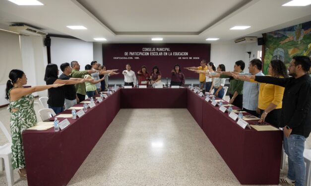 Instalan Consejo Municipal de Participación Escolar en la Educación 2026-2028