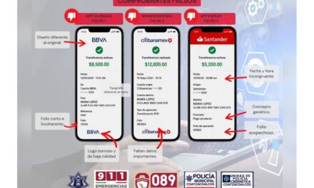 Policía Municipal y Unidad de Policía Cibernética alertan sobre “Transferencias Fantasma” y fraudes digitales
