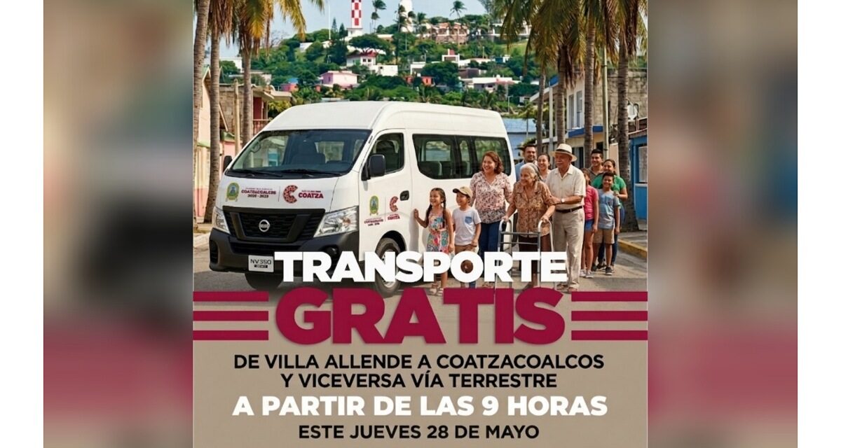 Gobierno de Coatzacoalcos activa transporte gratuito tras suspensión de navegación en el río