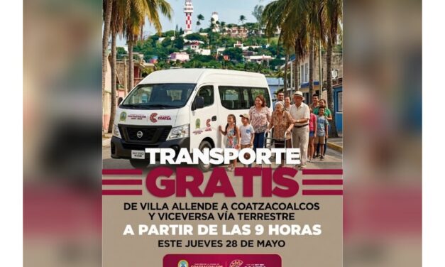 Gobierno de Coatzacoalcos activa transporte gratuito tras suspensión de navegación en el río