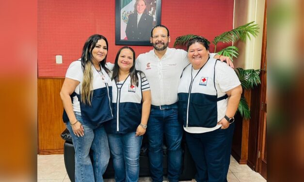 Alcalde Pedro Miguel Rosaldo reafirma respaldo y vinculación con las Damas Voluntarias de la Cruz Roja