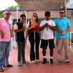 Con apoyo del DIF, avanzan participantes del taller en uso del bastón blanco
