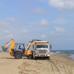 Intensifica el Ayuntamiento de Coatzacoalcos labores de mantenimiento y limpieza en el Malecón Costero