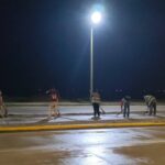 Despliegan brigadas permanentes para el retiro de arena en el malecón de Coatzacoalcos