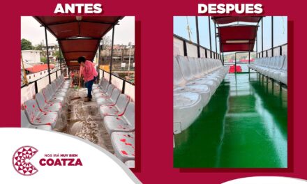 Implementan labores de mantenimiento integral y preventivo en el servicio de transbordadores de Coatzacoalcos