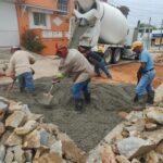 Concluyen obra de drenaje y pavimentación en la calle Román Marín de Coatzacoalcos