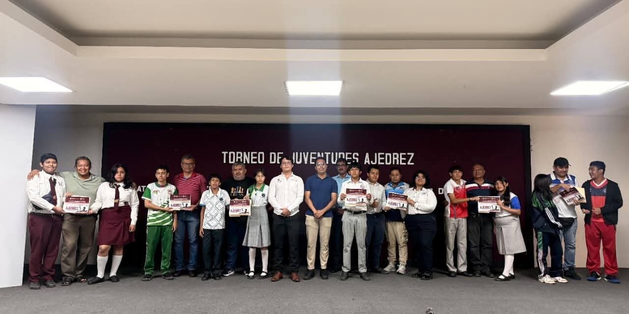 Realizan en Coatzacoalcos el Torneo de Juventudes de Ajedrez de Secundarias Públicas 2026