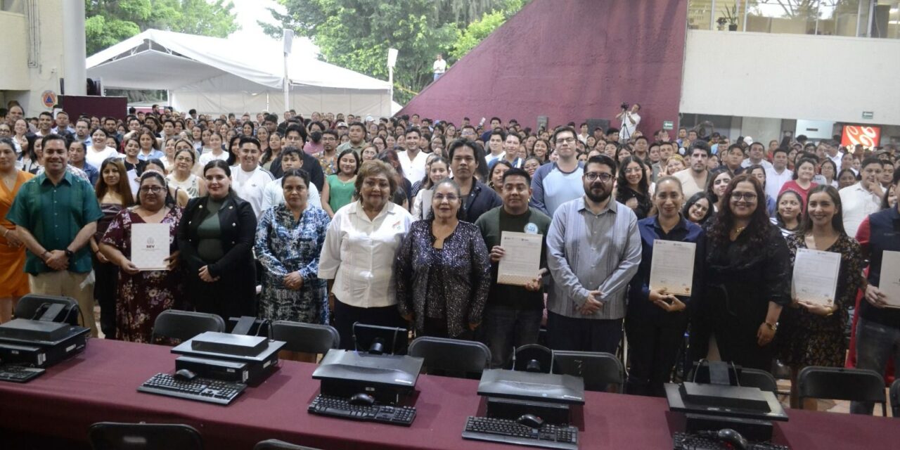 Asigna SEV 400 plazas definitivas en educación básica y media superior