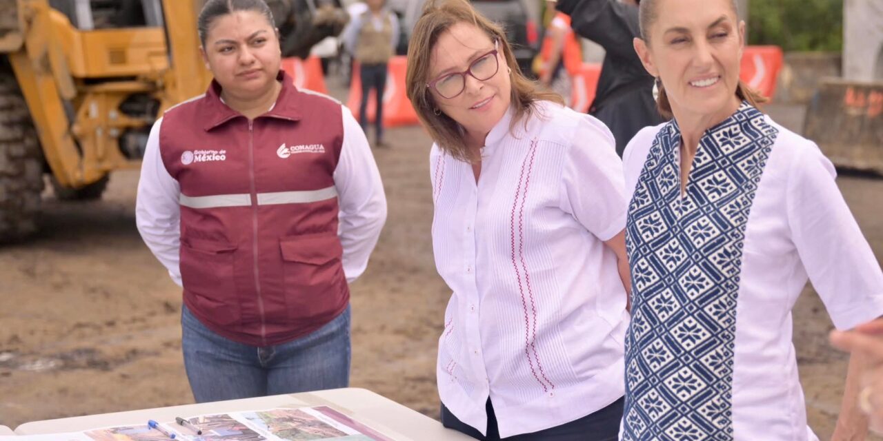 Acueducto Coatzacoalcos registra 32% de avance y duplicará el suministro de agua