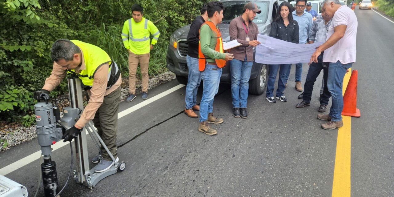 Contraloría inspecciona proyectos de infraestructura en la entidad