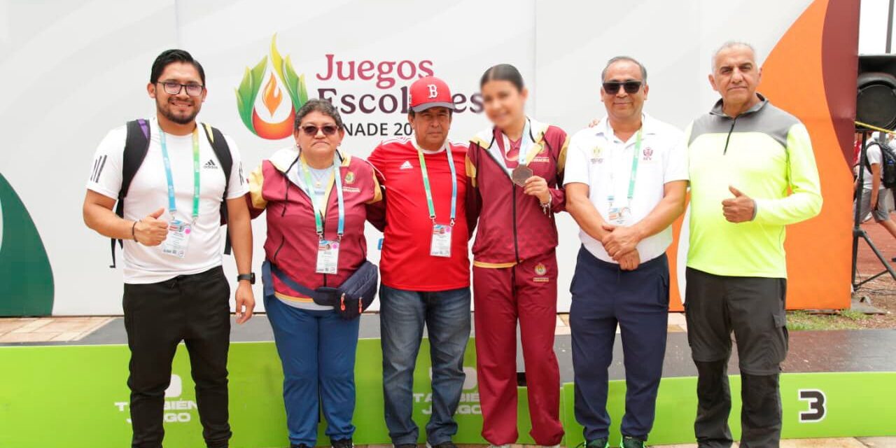 Con nueve medallas, destaca Veracruz en los Juegos Escolares de Educación Básica