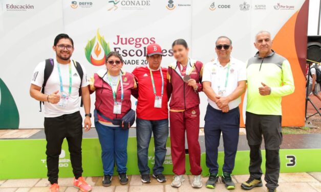 Con nueve medallas, destaca Veracruz en los Juegos Escolares de Educación Básica