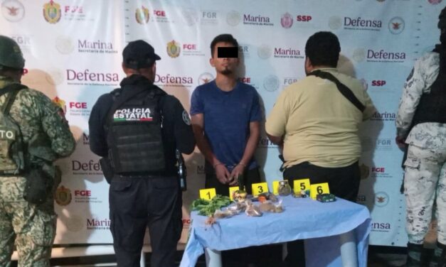 En operativos, decomisa SSP 900 litros de hidrocarburo y detiene a 35 personas