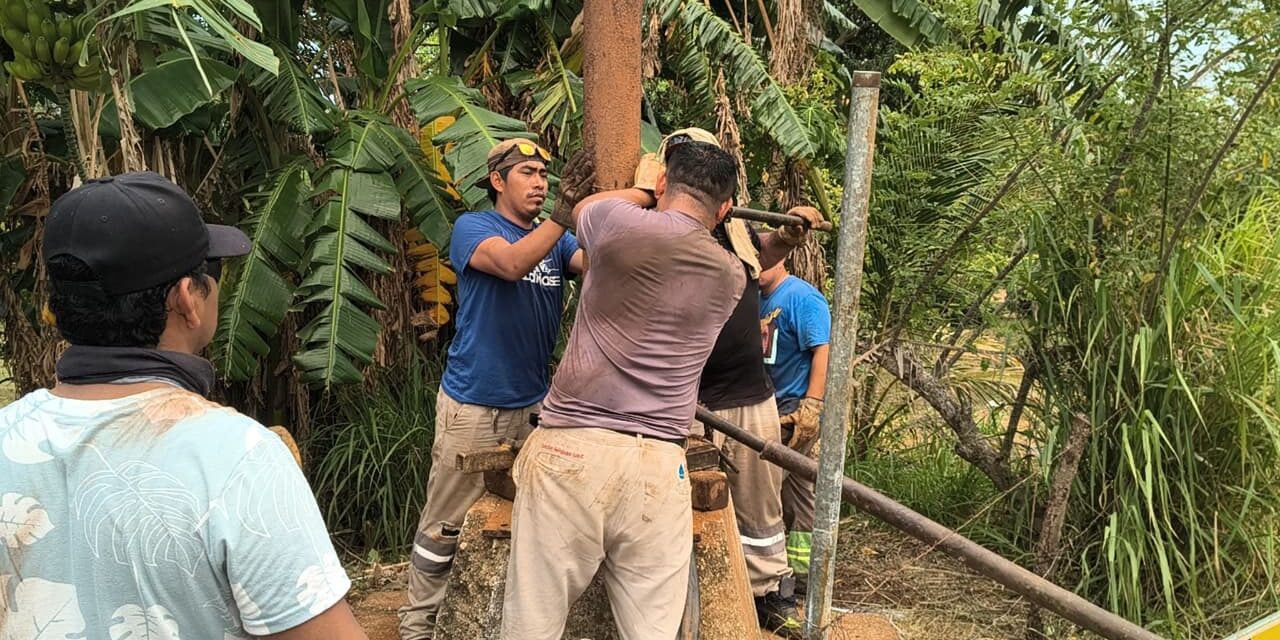 CMAS sustituye equipo de bombeo en 13 pozos y fortalece el abasto de agua para más de 80 mil habitantes