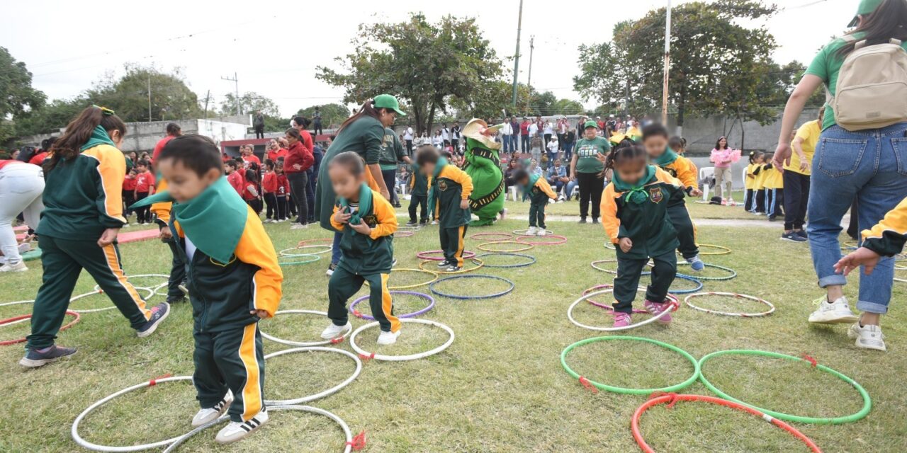 Imparte SEV curso de ludomotricidad dirigido a docentes de Educación Física