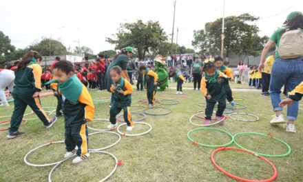 Imparte SEV curso de ludomotricidad dirigido a docentes de Educación Física
