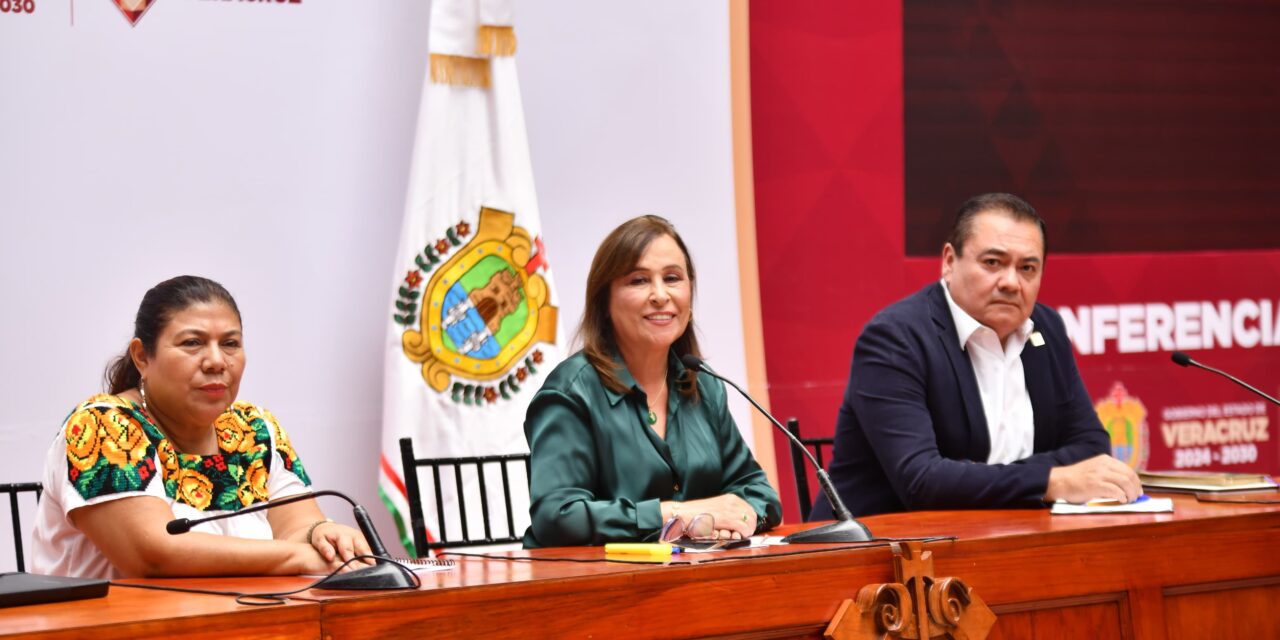 Invertirá Veracruz 4 mil 400 mdp en 482 obras para acelerar el desarrollo estatal: Gobernadora