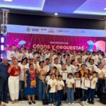 Reúne SECVER a coros y orquestas infantiles y juveniles en el Encuentro de la Región Olmeca