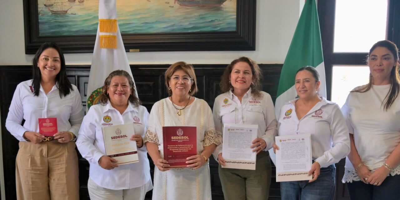Sedesol acompaña planeación urbana y ordenada de Veracruz