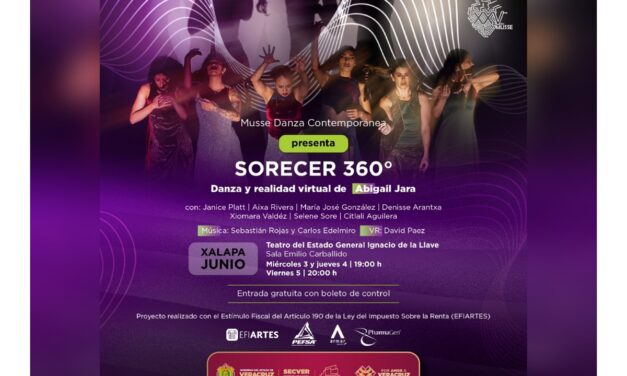 Performance SORECER 360°. Danza y realidad virtual, en el Teatro del Estado