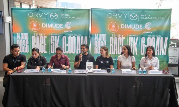 Ayuntamiento de Coatzacoalcos respalda realización de la carrera Benefit Race 2026