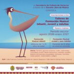 La SECVER abre convocatoria para ingresar a la Escuela Libre de Música