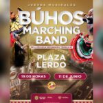 Búhos Marching Band se presentará el próximo jueves en la Plaza Lerdo