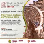 Invita la SECVER al curso virtual Patrimonio Cultural Veracruzano